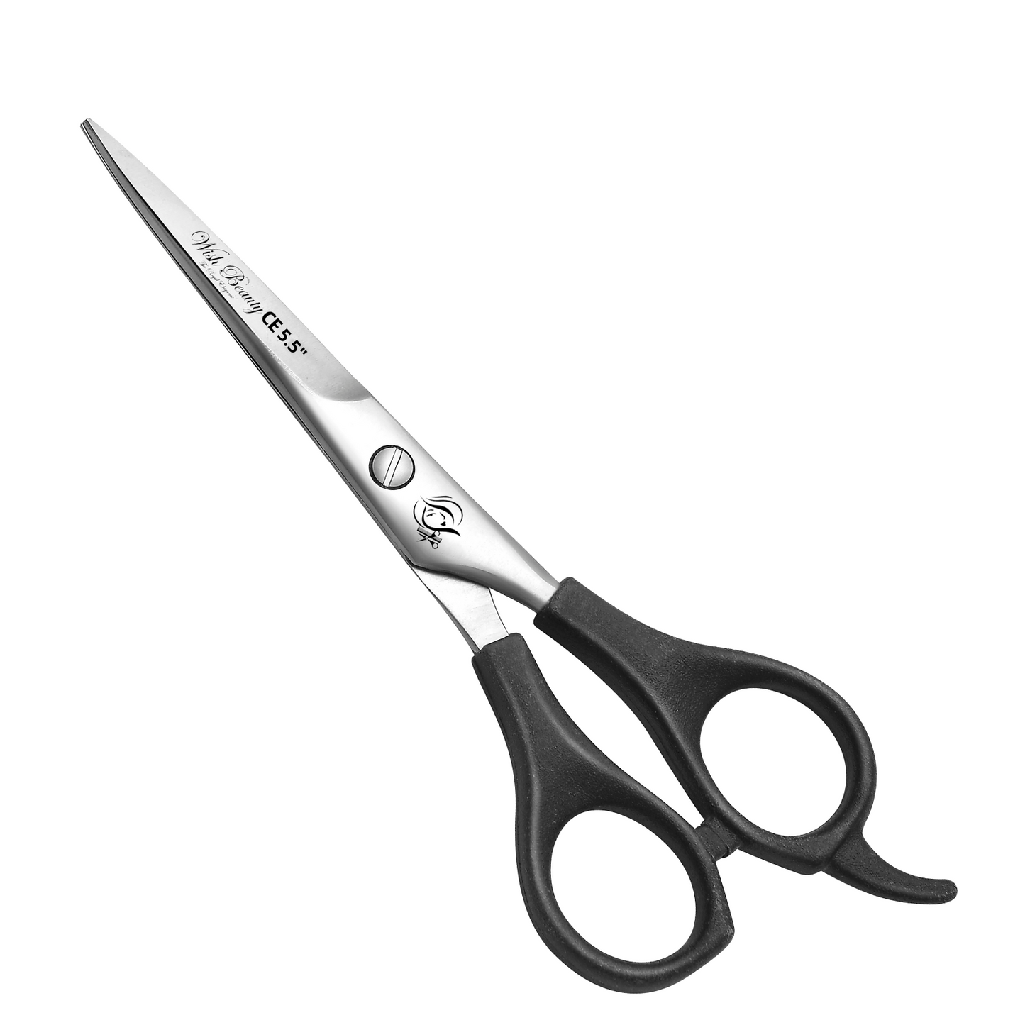 Black Handle Hairdressers Or Home Use 5.5" - Wishbeautyscissors