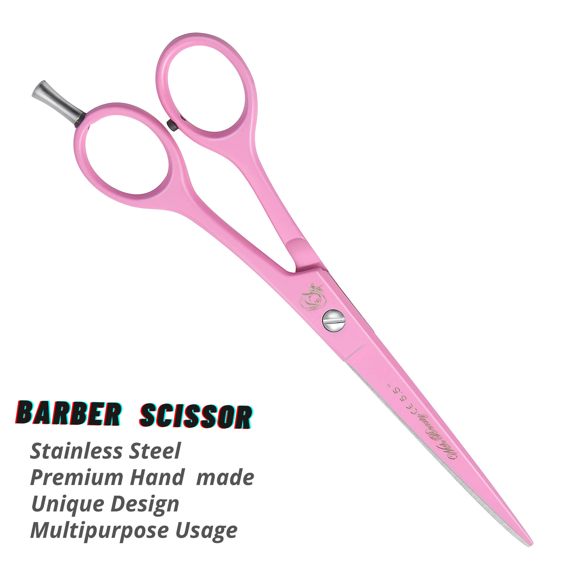 Hairdressing Scissors Barber Hair Cutting Scissors Shears Barber Salon For Salon Barbers, Men, Women, Children and Adults - Wishbeautyscissors