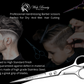 7" Barber Hair Cutting Scissors with Razor Edge - Professional Hairdressing Shears for Salon Precision, Includes Finger Inserts