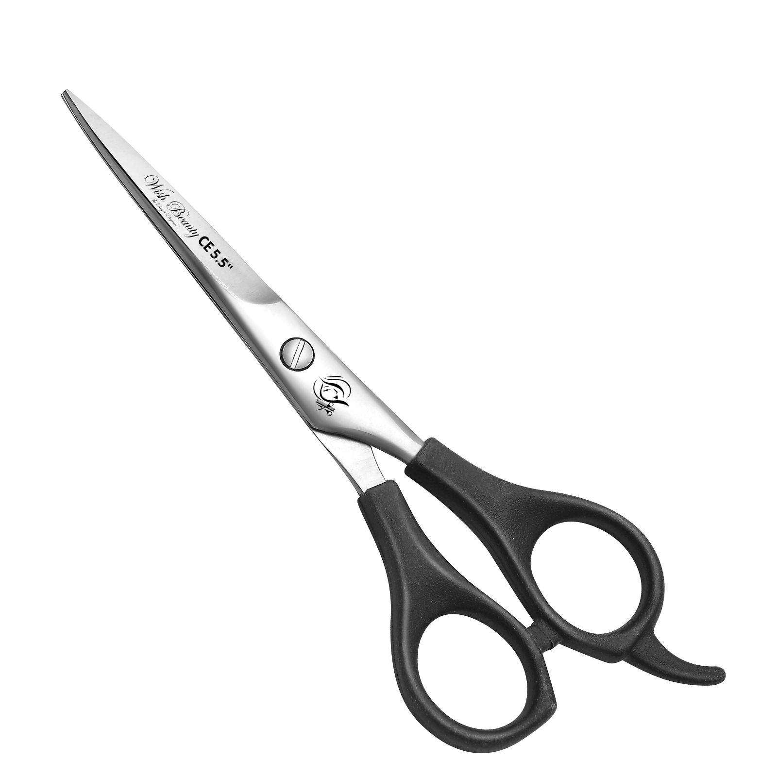 Black Handle Hairdressers  Or Home Use 5.5" - Wishbeautyscissors