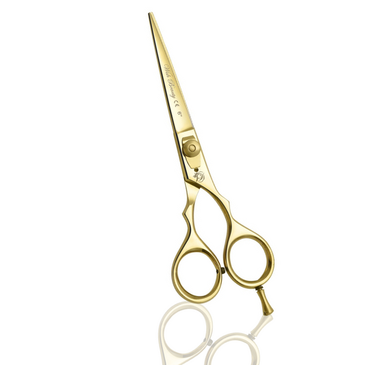 Golden Hairdressers Scissors 6" - Wishbeautyscissors