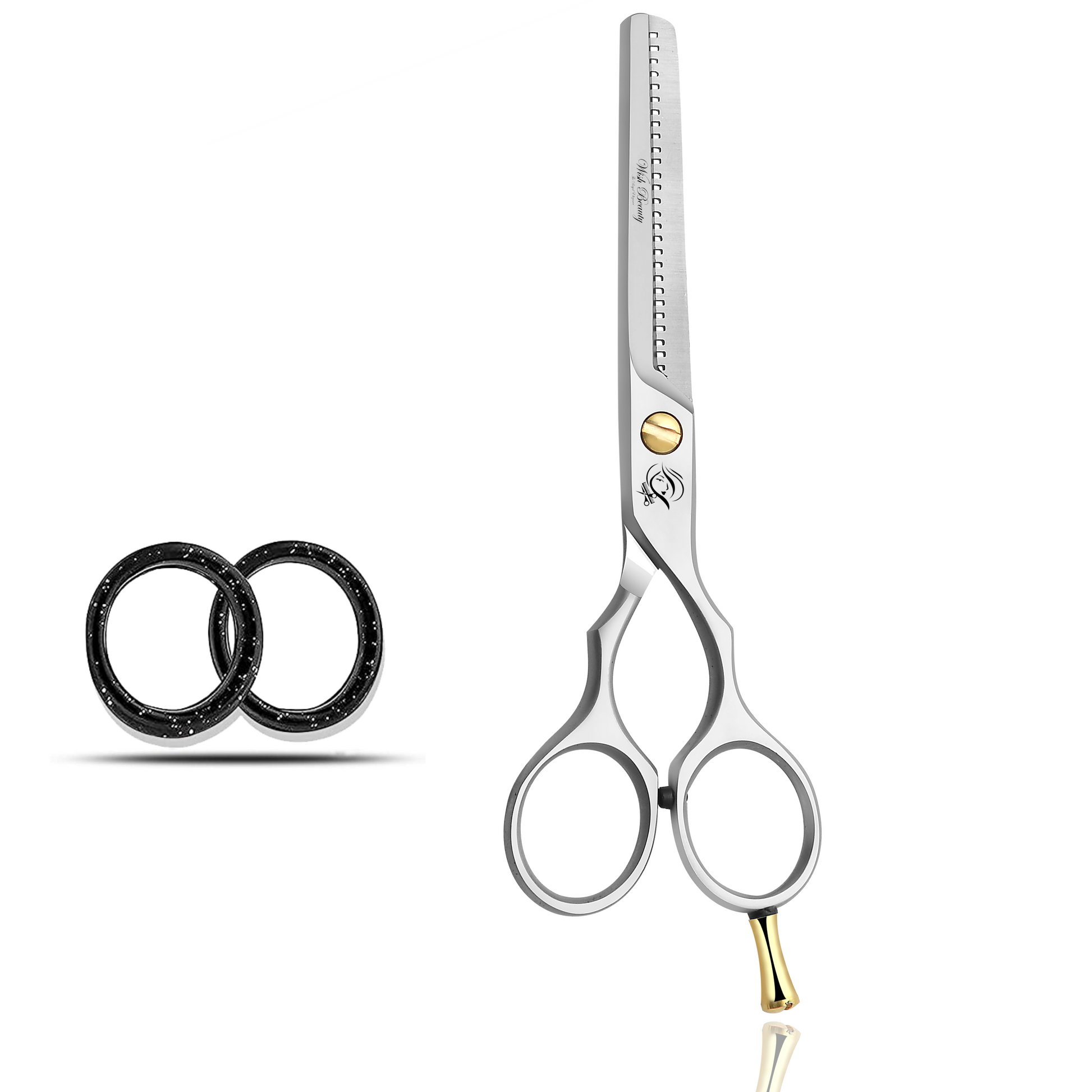 Professional Hairdressing Thinning Scissors 5.5" inch Barber Salon Hair Cutting Sharp Razor Shear UK - Wishbeautyscissors