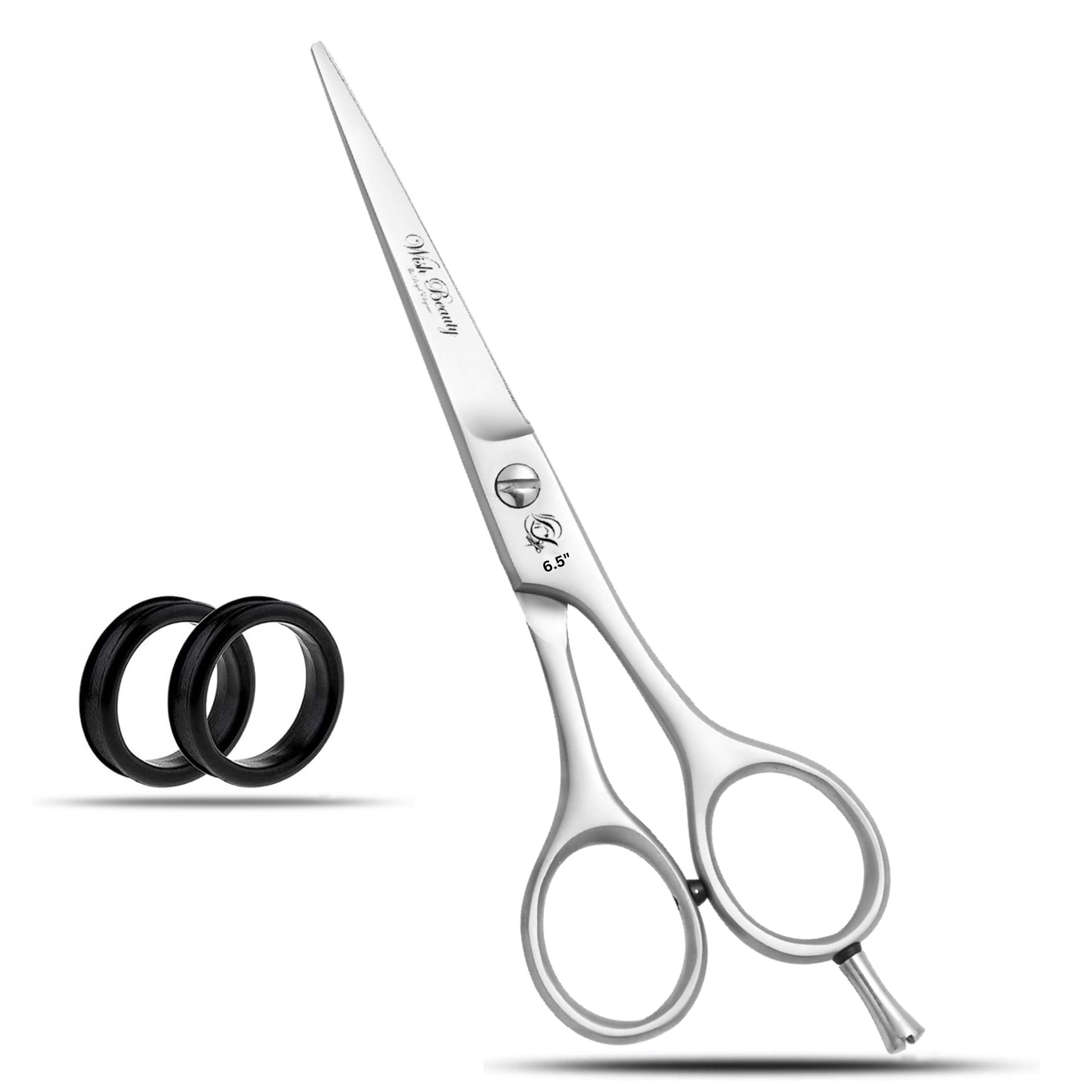 Professional Hair Cutting Scissors -Barber 5.5-inch Razor Edge Shears - Made from Forged Stainless Steel - Wishbeautyscissors