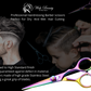Hair Cutting - Razor Sharp Barber Scissors Blades - Right Handed Hairdresser Scissors - Wishbeautyscissors