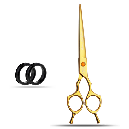 Premium 6.5 Inch Pet Grooming Scissors – Curved Shears for Dogs & Cats