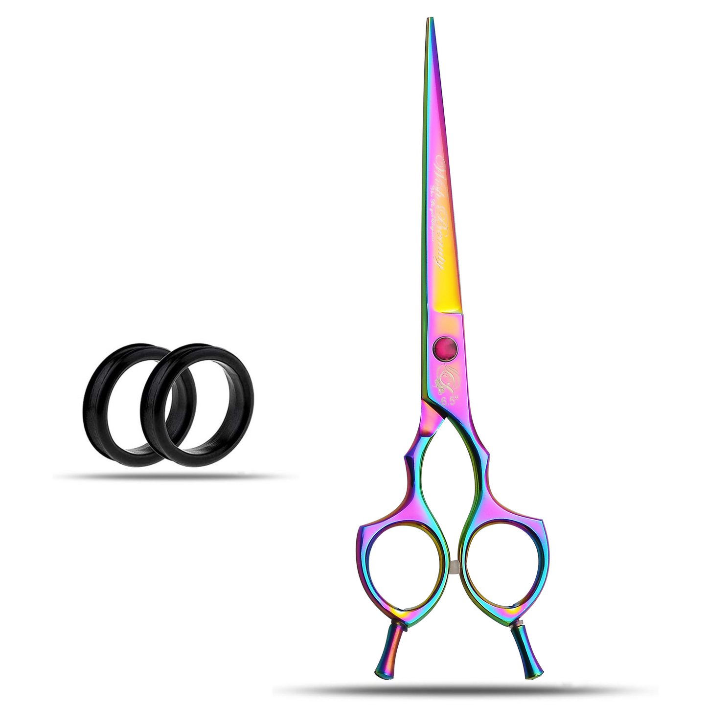 Premium 6.5 Inch Pet Grooming Scissors – Curved Shears for Dogs & Cats