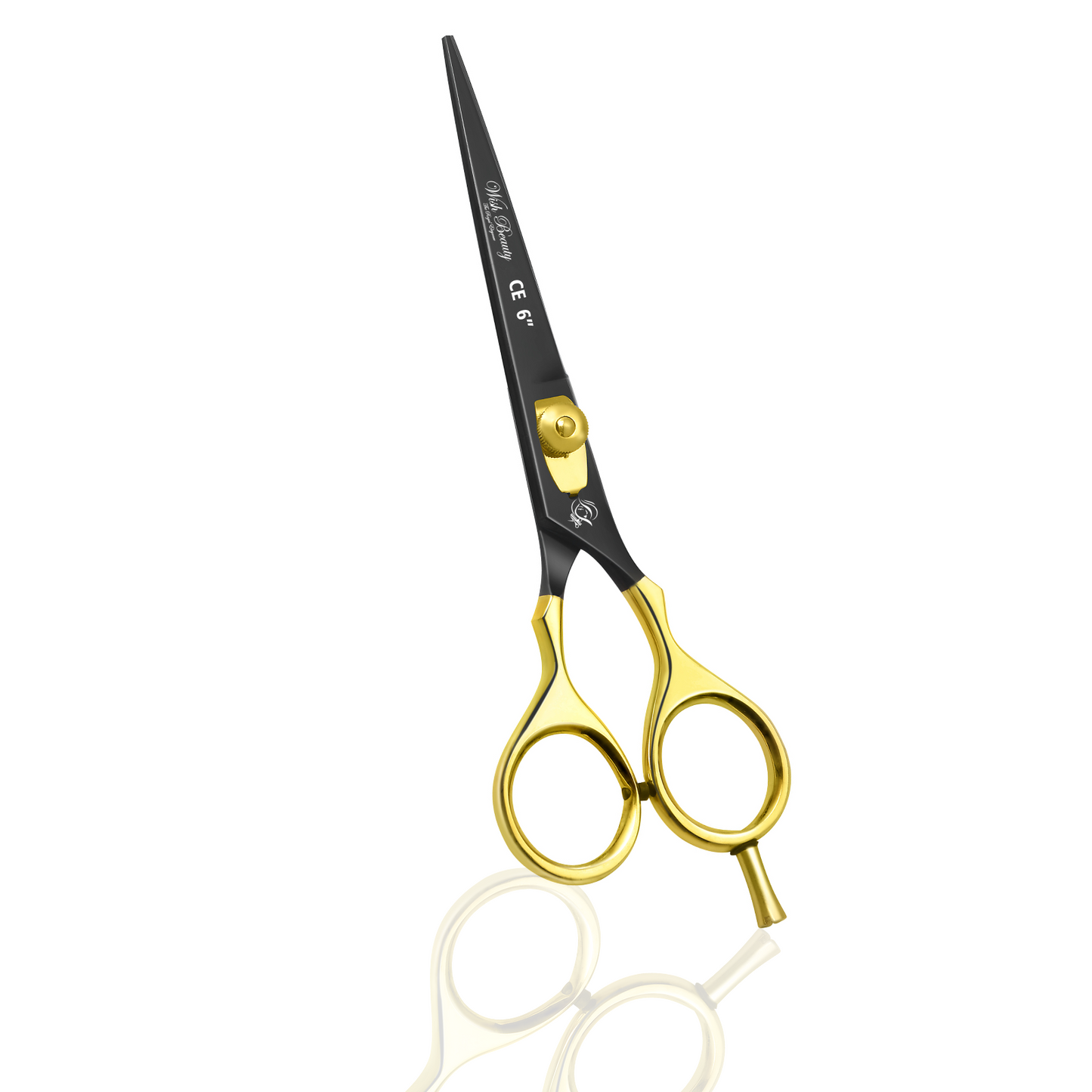 Premium Professional Hair Cutting & Thinning Scissors - Gold Black Tonic