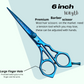Professional Hairdressing Scissors Barber Salon Hair Cutting Sharp Razr Shear UK - Wishbeautyscissors
