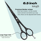 Dotted Hairdressers Scissors 6.5" - Wishbeautyscissors