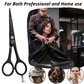 Black Hairdressers scissors 6" - Wishbeautyscissors