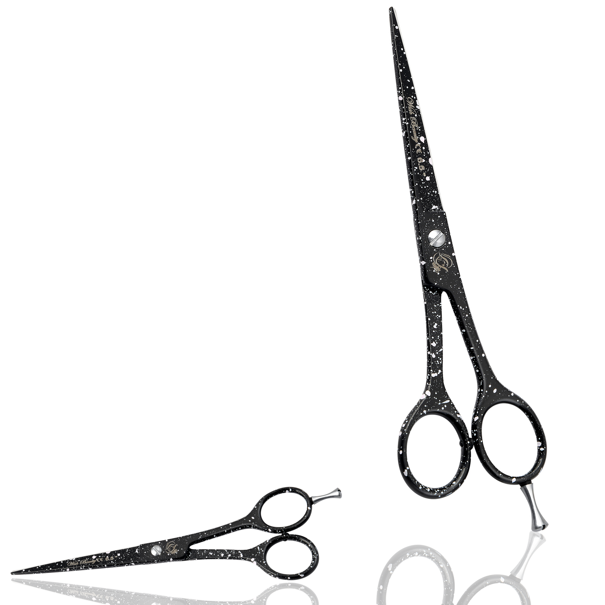 Dotted Hairdressers Scissors 6.5" - Wishbeautyscissors