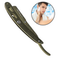 Professional Barber Straight Cut Throat Shaving Razor – Salon Shaver with +10 Replacement Blades