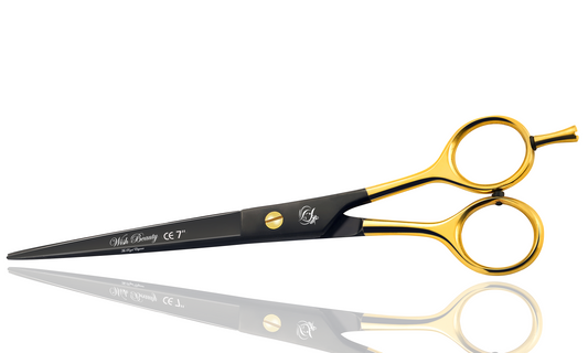 Barber Salon Hair Cutting Scissors 7 inch - Wishbeautyscissors