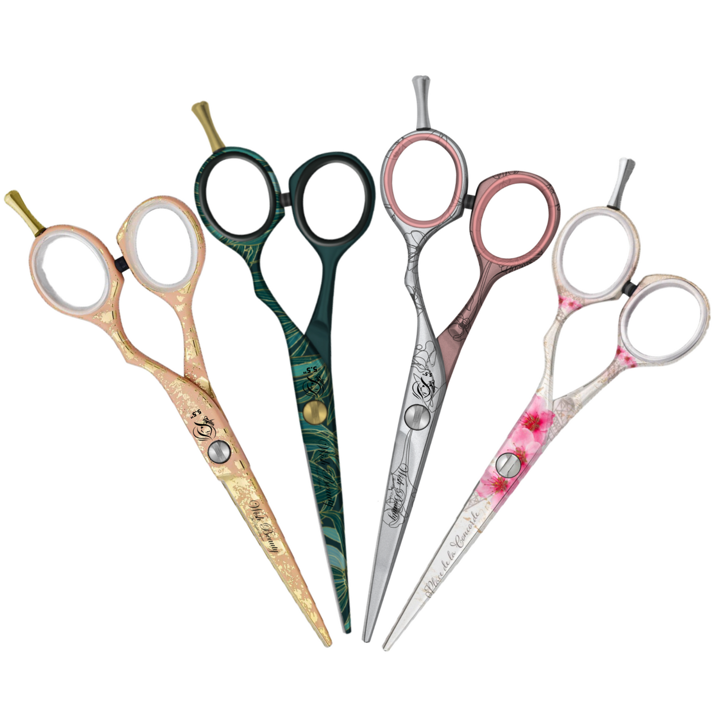 Professional Hairdressing Scissors - 5.5 inches Hair Scissors - Japanese Scissors - Wishbeautyscissors