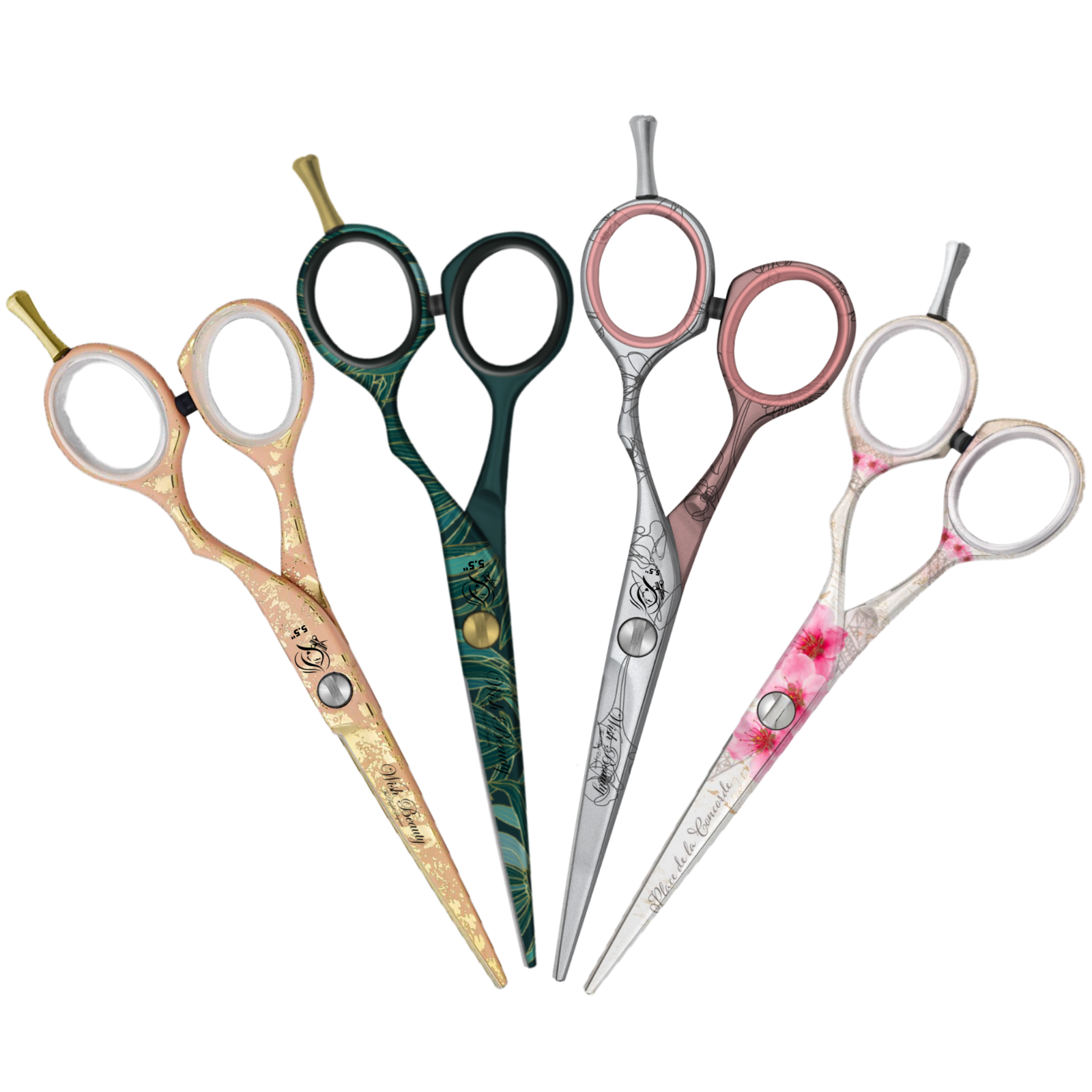 Professional Hairdressing Scissors - 5.5 inches Hair Scissors - Japanese Scissors - Wishbeautyscissors